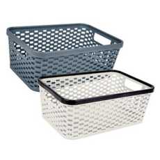 Plastic Storage Basket (30x22x12cm) 
